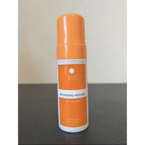 Tan Towel Bronzing Mousse With Firming Medium/Dark 120ml - Picture 1 of 2